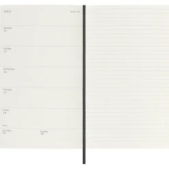 Kalendarz MOLESKINE / Czarny VM398-03/2025