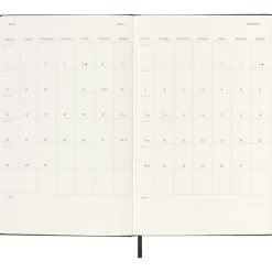 Kalendarz MOLESKINE / Czarny VM394-03/2024