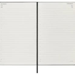 Kalendarz MOLESKINE / Czarny VM394-03/2024