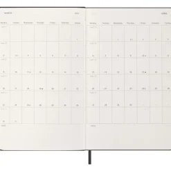 Kalendarz MOLESKINE / Czarny VM396-03/2026