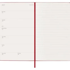 Kalendarz MOLESKINE / Czerwony VM399-05/2026