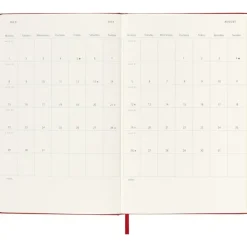 Kalendarz MOLESKINE / Czerwony VM399-05/2024