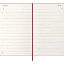 Kalendarz MOLESKINE / Czerwony VM394-05/2027