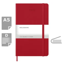 Kalendarz MOLESKINE / Czerwony VM394-05/2027