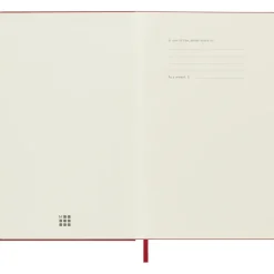 Kalendarz MOLESKINE / Czerwony VM394-05/2025