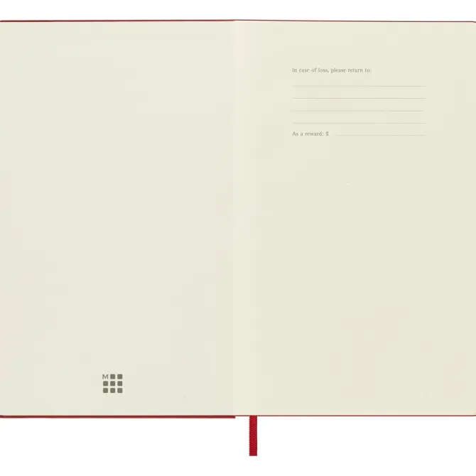Kalendarz MOLESKINE / Czerwony VM394-05/2024