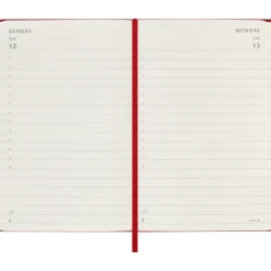 Kalendarz MOLESKINE / Czerwony VM292-05/2024