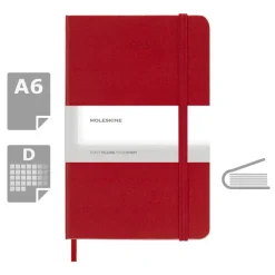 Kalendarz MOLESKINE / Czerwony VM292-05/2024