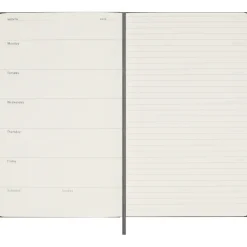 Kalendarz MOLESKINE UNDATED / Czarny VM990-03