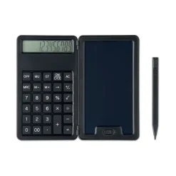 Kalkulator z tabletem LCD / Czarny MO2845-03