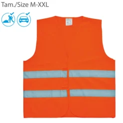 Kamizelka odblaskowa M / Fluorescent Yellow IP30054672XL
