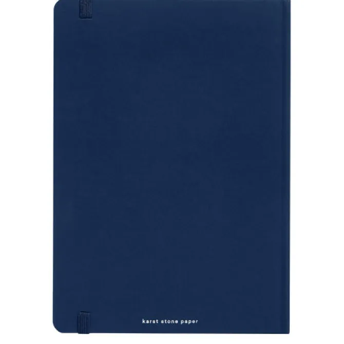Karst® A5 notatnik w twardej oprawie / Granatowy 10779055