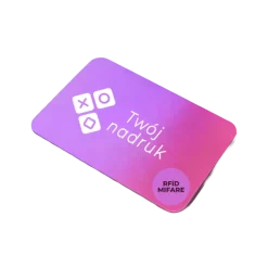 Karta plastikowa RFID MIFARE / Wielokolorowy PLK07