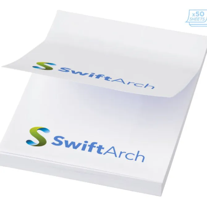 Karteczki samoprzylepne Sticky-Mate® 50x75 / Biały 21092001