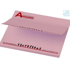 Karteczki samoprzylepne Sticky-Mate® 75x75 / Jasnoróżowy 21093042