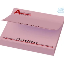 Karteczki samoprzylepne Sticky-Mate® 75x75 / Jasnoróżowy 21093042