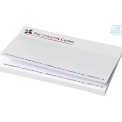 Karteczki samoprzylepne Sticky-Mate® A7 100x75mm w miękkiej okładce / Biały 21099001