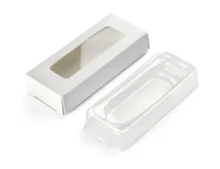 Kartonik do pamięci z dużą wytłoczką / Biały 44502