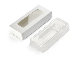 Kartonik do pamięci z małą wytłoczką / Biały 44501