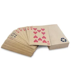 Karty do gry z papieru z recyklingu | Harper / Neutralny V8097-00
