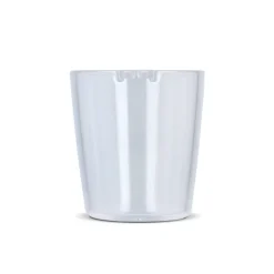 Kieliszek festiwalowy ze smyczą / Transparentny / biały LT90870-N0401