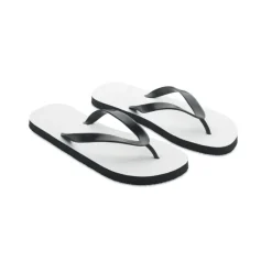 Klapki plażowe do sublimacji / Czarny MO6136-03