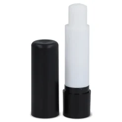 Klasyczny balsam do ust w sztyfcie wykonany z materiałów z recyklingu / Ecru / czarny LT90485-N5402