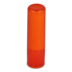 Klasyczny balsam do ust w sztyfcie wykonany z materiałów z recyklingu / Ecru / pomarańczowy LT90485-N5426