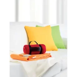 Koc polarowy / Czerwony MO7245-05
