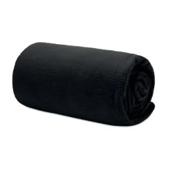 Koc polarowy RPET / Czarny MO9935-03