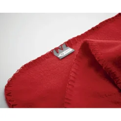 Koc polarowy RPET / Czerwony MO9935-05