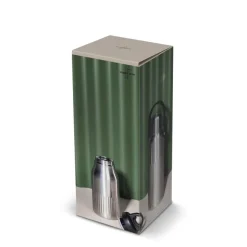 Kolba termiczna Sagaform Theo (z recyklingu) 1 L / Dried Green LT52136-N0049