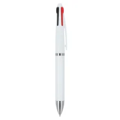 4 Kolorowy długopis  / Biały LT87850-N0001
