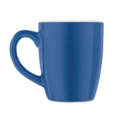 Kolorowy kubek ceramiczny / Niebieski MO9242-37