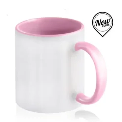2-kolorowy kubek ceramiczny pod sublimację, 325 ml / Light Pink IP37024858