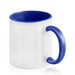 2-kolorowy kubek ceramiczny pod sublimację, 325 ml / Royal blue IP37024864