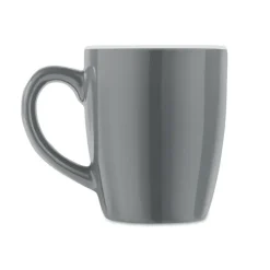 Kolorowy kubek ceramiczny / Szary MO9242-07