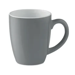 Kolorowy kubek ceramiczny / Szary MO9242-07