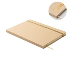Kolorowy notatnik A5 / Matowy Zloty MO2580-98