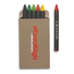 Komplet 6 kredek w pudełku / Wielokolorowy IT2172-99