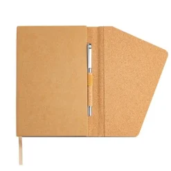 Korkowy notes z megnetycznym zamknięciem / Abacork / Light Brown IP25059338