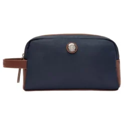 Kosmetyczka Button Navy & Brown / Granatowy FTC426N