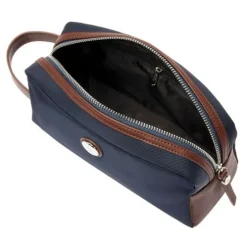 Kosmetyczka Button Navy & Brown / Granatowy FTC426N