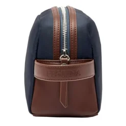 Kosmetyczka Button Navy & Brown / Granatowy FTC426N
