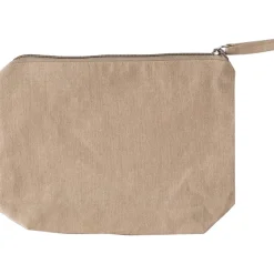 Kosmetyczka z bawełny z recyklingu / Khaki V2196-25