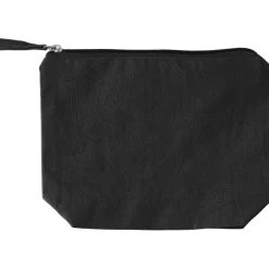 Kosmetyczka z bawełny z recyklingu / Czarny V2196-03