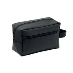 Kosmetyczka z 600D RPET / Czarny MO2860-03