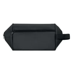 Kosmetyczka z 600D RPET / Czarny MO2860-03