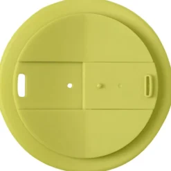 Kubek Americano® Eco z recyklingu o pojemności 350 ml z pokrywą odporną na zalanie / Różowy 21042541
