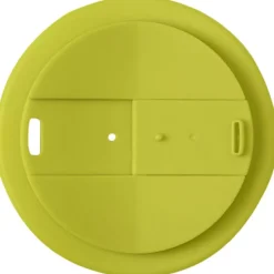 Kubek Americano® Eco z recyklingu o pojemności 350 ml z pokrywą odporną na zalanie / Średnioniebieski 21042591